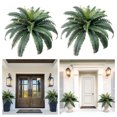 thumbnail image 3 of Darzheoy Artificial Ferns for Outdoor Fake Boston Fern Faux Ferns Plant Silk Greenery for Indoors Home Garden Porch Windowsill Decor, 3 of 7