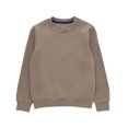 thumbnail image 4 of Likimi Toddler Kids Girls Sweatshirts Solid Color Crew Neck Sweatshirt For Girls Long Sleeve Spring Autumn Soft Pullover Size 6-7 Years, 4 of 4