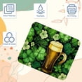 thumbnail image 3 of Saint Patrick's Day 8.3x9.8 Inch Square Non-Slip Rubber Bottom Mouse Pad, Desk Pad, Desk Mat - Printed Design for Office and Gaming, 3 of 6
