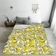 thumbnail image 5 of Balery Banana Manta de Felpa Suave y Acogedora – Cobija de Franela Aterciopelada para Cama, Lavable y Cálida para Sofá, Mascotas, Transpirable-80"x60", 5 of 7