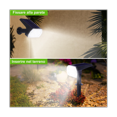 thumbnail image 2 of Focos solares para exteriores, luces de paisaje 2 en 1, luz de pared IP65 con 7 LED y energía solar para jardín, entrada y porche, 2 of 6