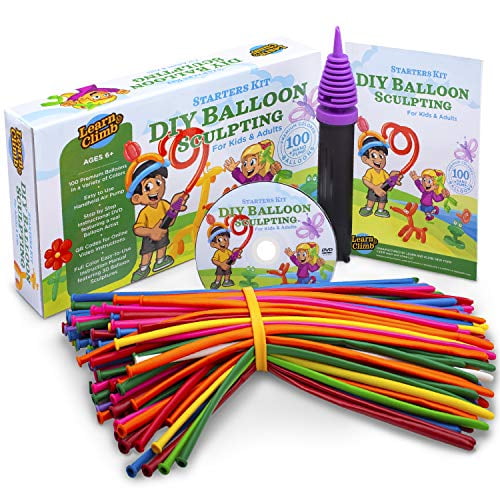 DIY Balloon Animal Kit for beginners. Twisting & Modeling balloon Kit