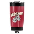 thumbnail image 2 of Yahtzee/Tumbling Dice Stainless Steel Tumbler 20 oz Coffee Travel Mug/Cup, Vacuum Insulated & Double Wall with Leakproof Sliding Lid | Great for Hot Drinks and Cold Beverages, 2 of 7