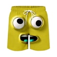 thumbnail image 5 of ibiyuan Mens Funny Swim Trunks Funny Cartoon Face Print Quick-Dry Beach Shorts Elastic Waist Mens Bathing Suits Novelty Beachwear, 5 of 5