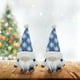 thumbnail image 4 of Adornos navideños, adornos navideños, regalos navideños, adorno navideño, muñeco enano, muñeco azul sin rostro, copo de nieve, duende Rudolf, decoración navideña, dos instalaciones, muñeco azul muy li, 4 of 6