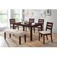 thumbnail image 2 of Aerys Palko Solid wood Dining Table in Cappuccino, 2 of 2