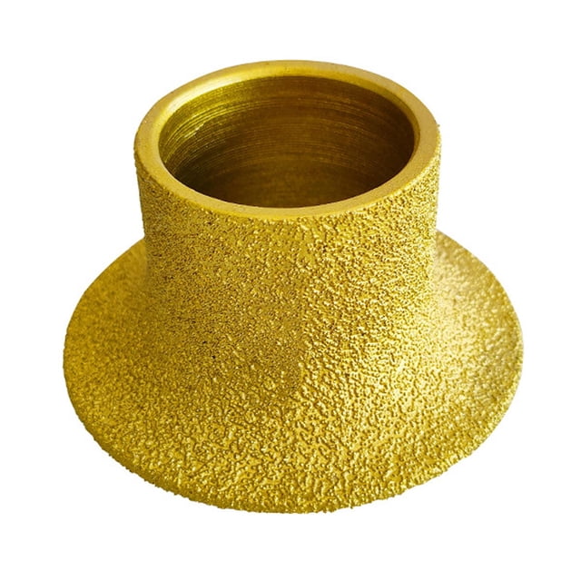 Disco abrasivo para muela de hormigón, accesorio lateral francés, disco de lijado de perfil de borde de amoladora de copa de diamante para amoladoras 35mm Sunnimix Muela