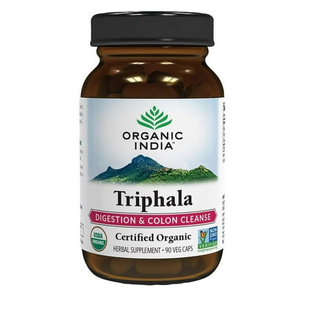 Organic India Triphala - Organic - 90 Vcap (Best Triphala Brand In India)