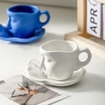 thumbnail image 3 of Taza de café con té negro italiano americano concentrado de cerámica creativa con personalidad artística facial, regalo de boda para el día de San Valentín, 3 of 5