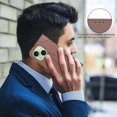 thumbnail image 7 of Designed for iPhone 13 Flip Case, RFID Blocking, Card Holder Wallet, Vegan PU Leather, Adjustable Stand Cell Phone Case, for Women & Men, Magnetic Clasp, for iPhone 13, Brown, 7 of 7