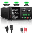 thumbnail image 1 of KUAIQU 30V 10A 300W Fuente de Alimentación Regulable Ocp Ovp Protección contra cortocircuitos laboratorioSPPS-G3010, 1 of 7