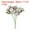 Purple, variant on Unique Bargains 7 Branch Artificial Silk Peony Hydrangea Fake Flower with Stem for Decor, Green