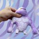 thumbnail image 2 of Juguete para apretar Mono blando Juguete Elástico Pegamento relleno de arena Gorila de goma Elástico Estirable Autismo Juguete de descompresión para adultos y niños Animal para regalo de Navidad (púrp, 2 of 5