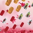 thumbnail image 2 of Stick on Nails AROVFAM Maple Leaf Fall Leaf, 24 unidades, para mujer, 2 of 6