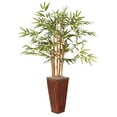 thumbnail image 1 of Nearly Natural 4Ft. Bamboo With Decorative Planter, 1 of 2