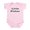 Petal Pink, variant on CafePress - Little Pisher Infant Bodysuit - Baby Light Bodysuit, Size Newborn - 24 Months