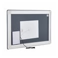 thumbnail image 5 of LED Bathroom Mirror 32x48 inch, Anti-Fog Vanity Mirror 3 Colors Dimmable, Wall Mounted Illuminated Mirror for Makeup & Shaving, 5 of 6