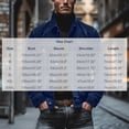 thumbnail image 3 of Zynoxe Mens Corduroy Trucker Jacket Outdoor Lapel Button Down Fall Vintage Outerwear Streetwear Classic Casual Jacket for Daily Wear, 3 of 5