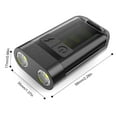 thumbnail image 2 of Linterna Mini 9 Modo de Luz IPX4 Impermeable para Acampar al Aire Libre Pesca Correr, 2 of 9