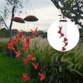 thumbnail image 3 of Red Bird Cardinal Solar Light Lighted WindChime for Yard Garden Lawn Patio Porch, 3 of 4