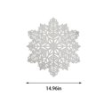 thumbnail image 3 of Christmas Decorations Indoor Hollowed Out Insulation Mat Solid Polyvinyl Chloride Leather Placemats , Coffee Mats, Kitchen Table Mats, , Easy To Clean Kitchen Table Mats Christmas Tree on Clearance, 3 of 6