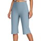 thumbnail image 1 of WILLBEST Pantalones Capri de Verano de Cintura Alta para Mujer, Cómodos, Elásticos, de Color Puro, Informales, para Uso Diario con Camisetas. Chica, 1 of 5