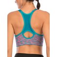 thumbnail image 6 of DODOING 2 Pack High Impact Support Sport Bra Activewear Fitness Sports Bra Juniors Seamless Workout Yoga Bra Gym, 6 of 6