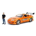 thumbnail image 1 of Coche fundido a presión Jada 1:24 1995 Toyota Supra con Brian O'Conner, 1 of 7