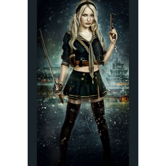 Sucker Punch Movie Poster #07 12x16 Print on Metal Sign 12in x 16in Square Adults Best Posters