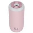 thumbnail image 3 of Humidificador nano portátil de 350 ml con alimentación USB, luz de 7 colores y apagado automático (rosa), 3 of 14