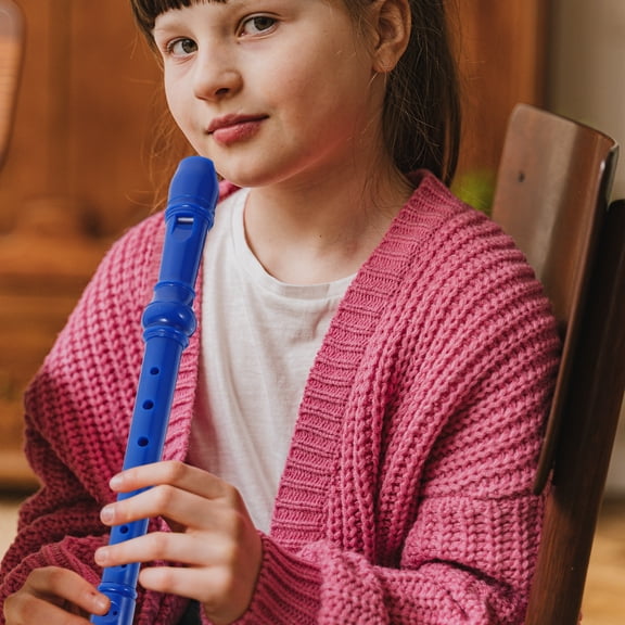 Kids Soprano Recorder Toy - 8 Hole Plastic Music Recorder for Children and Students, Beginner Friendly Musical Instrument