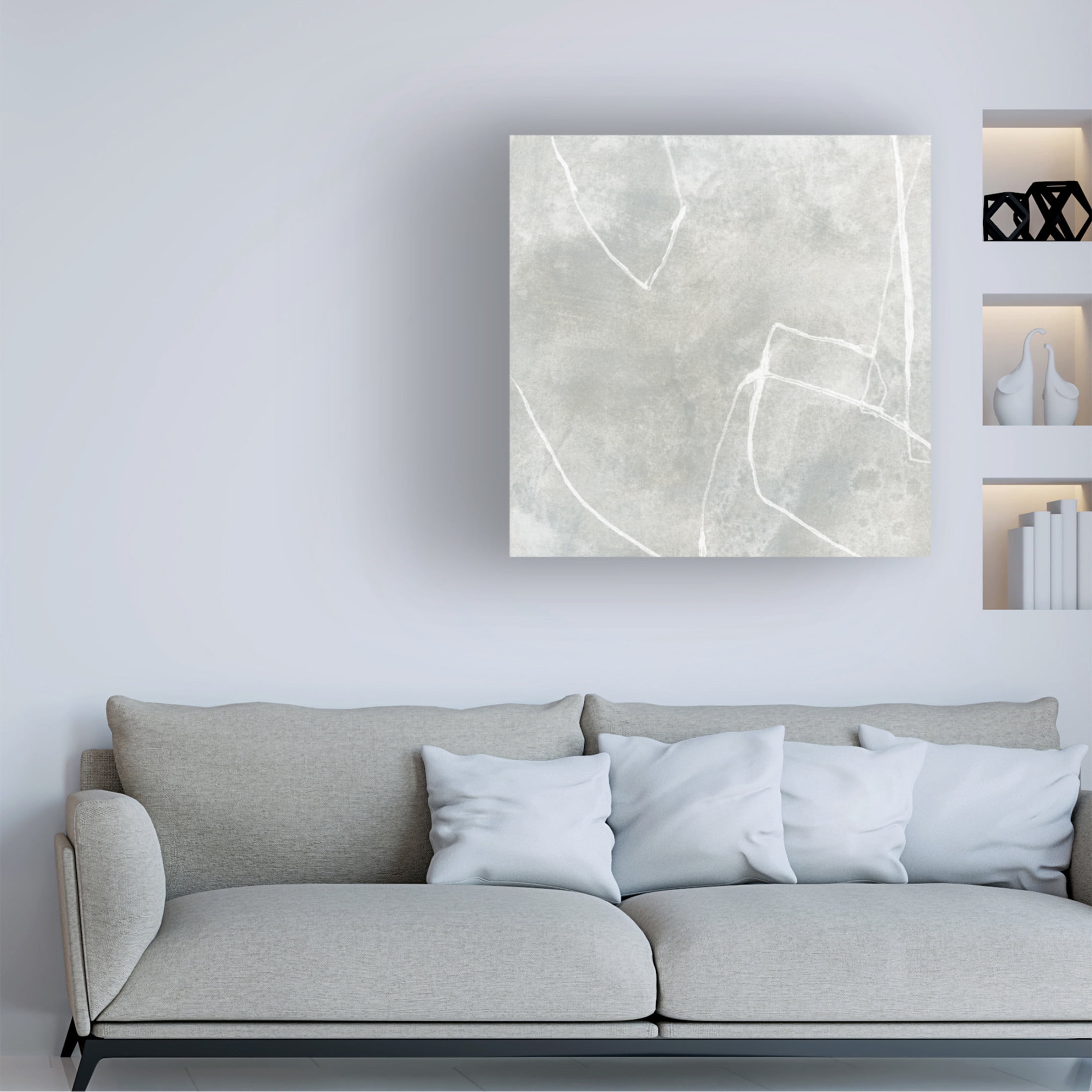 Trademark Fine Art June Erica Vess  Stone Signet II Canvas Wall Art