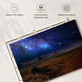 thumbnail image 6 of Elephant Stock Starlit Monument Valley Wall Art - Horizontal Canvas Wall Art - Living Room Wall Decor - Nature Canvas - Brown And Blue Decor - 30" x 20", 6 of 8