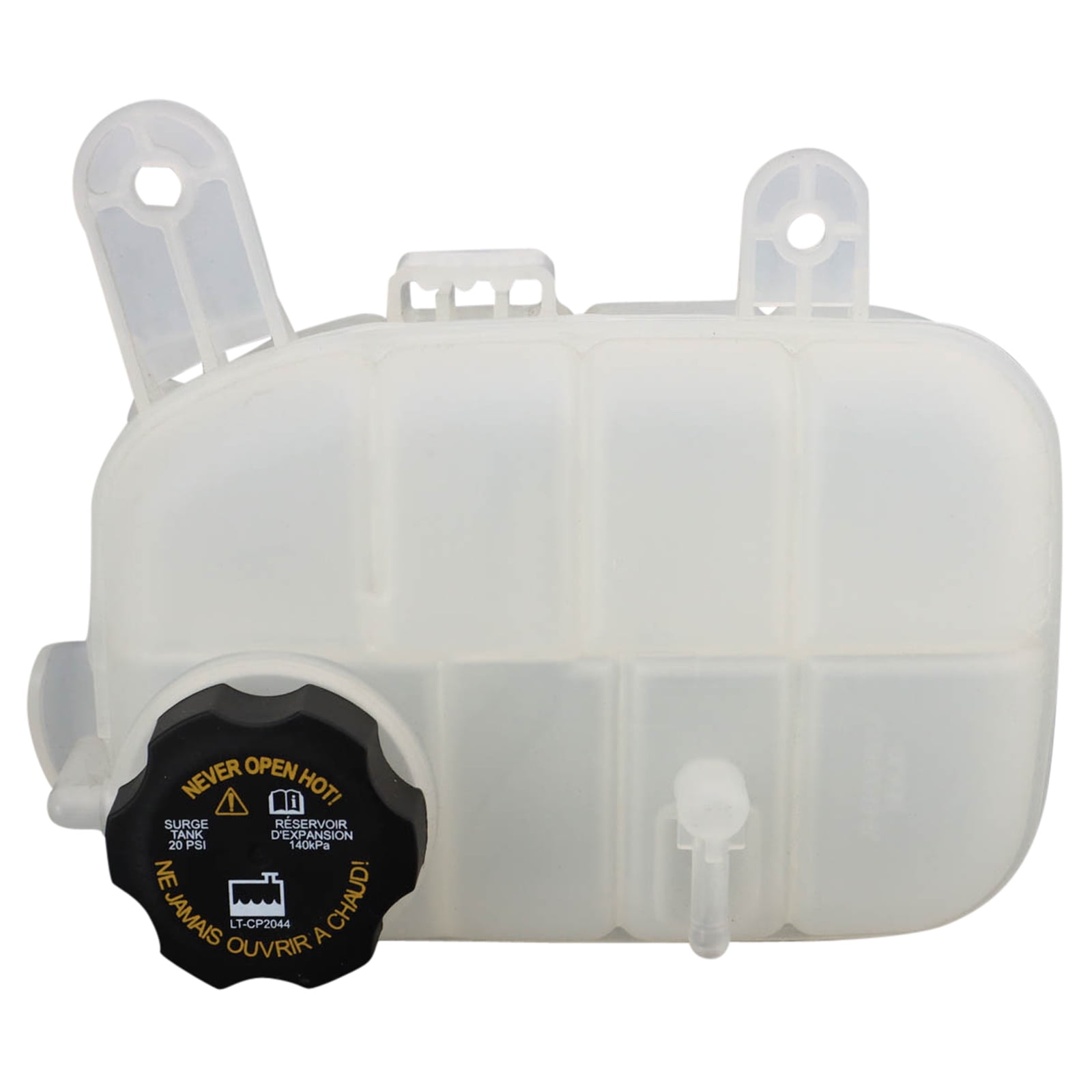 TRQ Radiator Coolant Reservoir Expansion Tank Overflow Bottle Compatible with 2016-2022 Buick Encore GM3014182