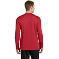 thumbnail image 2 of Sport-Tek RacerMesh Long Sleeve Tee (ST340LS) True Red, M, 2 of 2