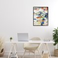thumbnail image 3 of Stupell Industries Modern Primary Hued Abstraction Black Framed Giclee Art, 16 x 20, by Lisa Ridgers, 3 of 8