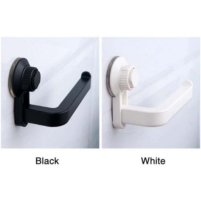 Estante de puerta de entrada de papel higiénico a prueba de agua trastero de cocina accesorios de toalla a prueba de humedad Estante Soporte de papel de madera montado en la pared - (Color: Blanco) LingWen 8390612173769