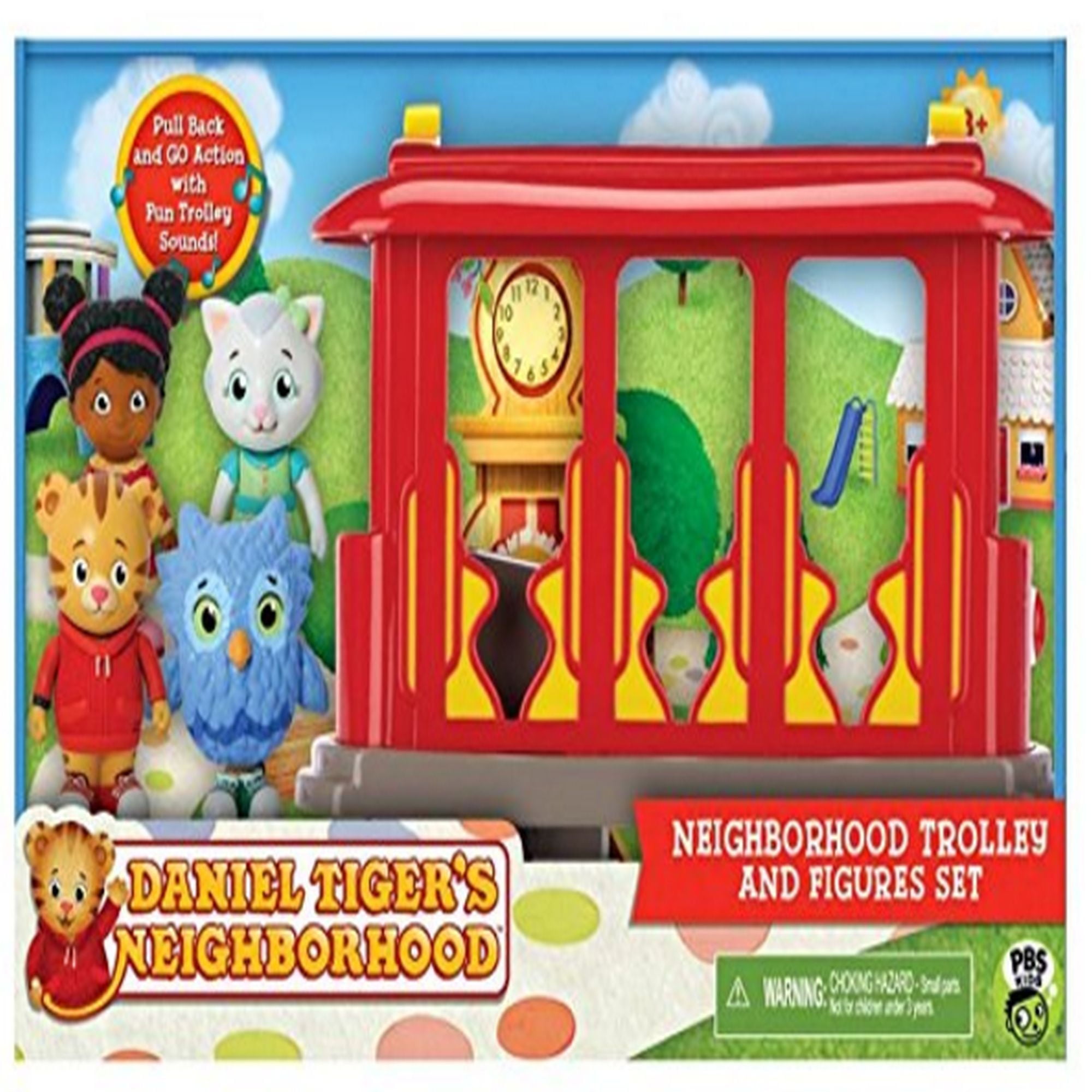 Daniel Tigers Neighborhood Trolley and Figures Set - Walmart.com - Walmart.com