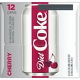 Diet Cherry Coke Soda Soft Drink, 12 fl oz, 12 Pack