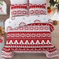 thumbnail image 6 of Mocaletto Luxury 3 Piece King Size Quilts, Elegant&Reversible Christmas Snow Quilt Set Bedding Set with Pillow Shams, Holiday Bedspread, Lightweight Microfiber King Size Coverlet, 6 of 8