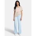 thumbnail image 5 of Yee Haw Boots Bow Women's Graphic Everyday Tee with Short Sleeves, Sizes XXS-XXL, 5 of 5