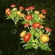 thumbnail image 4 of Injueey Juego de 2 adornos de césped para jardín exterior con luces solares de cadena, flores solares impermeables para exteriores. Decoración del hogar D, 4 of 6