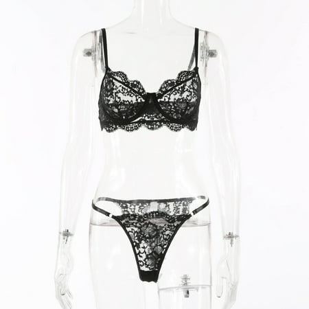 Generic Sexy Women s Small Chest Gathered Sweet Retro Pure Desire Girl Lingerie Set Lace Bra 14967