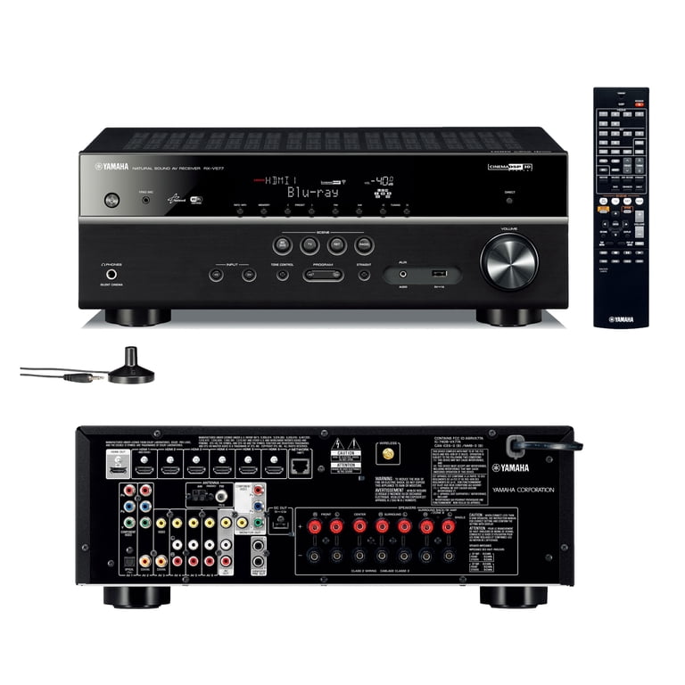 Yamaha RX-V577 - 7.2-Channel Home Theater Bluetooth USB Receiver