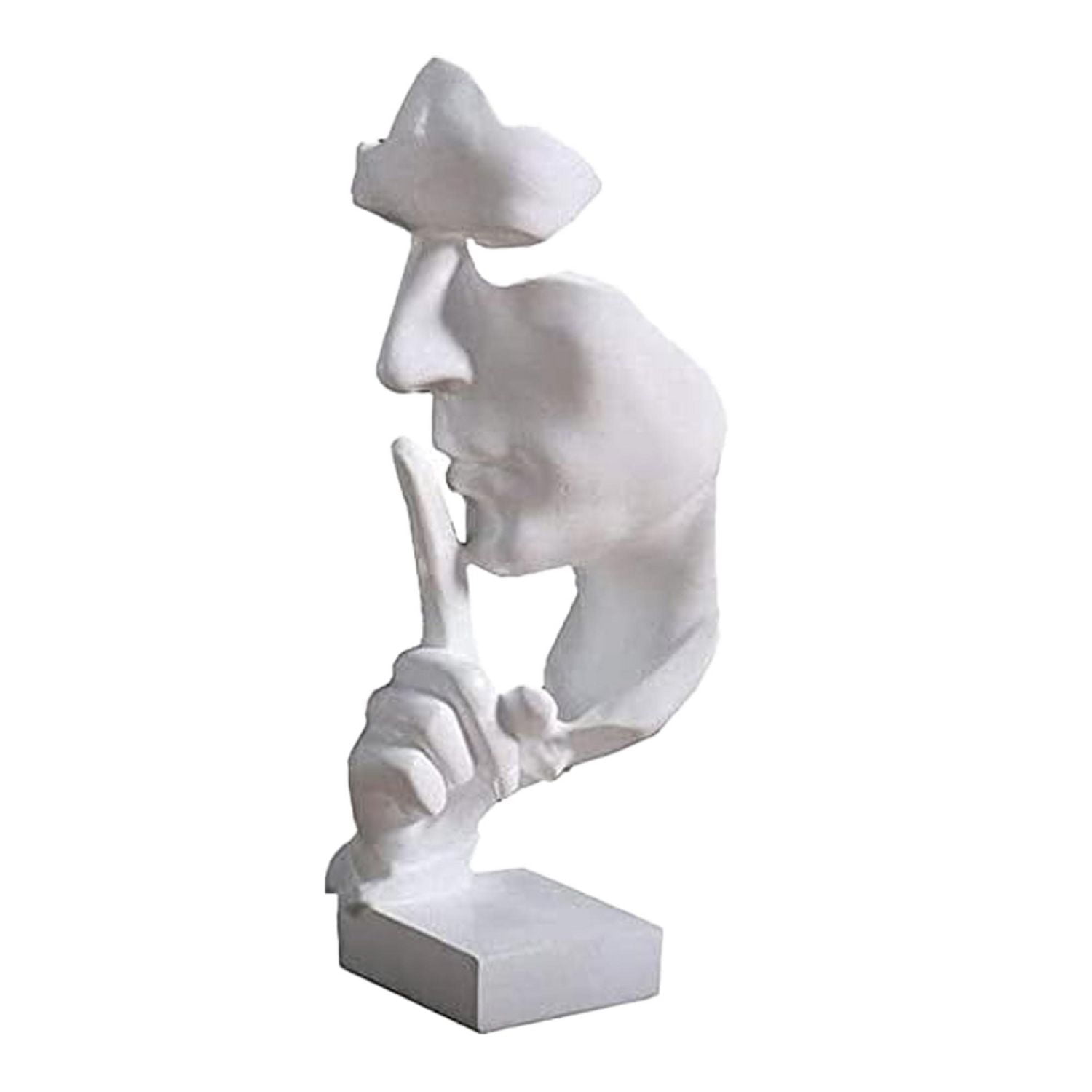 Le mobilier canadien Silence est une sculpture d'art créative dorée pour la décoration du salon du bureau