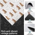 thumbnail image 3 of White Highland Cow Floral Pattern Kitchen Rugs Sets Of 3,Kitchen Runner Rugs Non Skid Washable,Decorative Kitchen Floor Mats for Kitchen,Sink,Laundry,17"x30"+ 17"x47" + 17"x59", 3 of 6