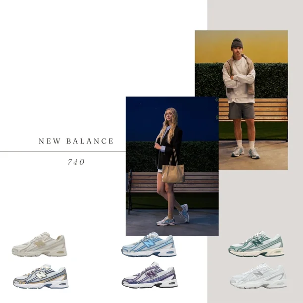 New Balance 740 NB Men Unisex Casual Lifestyle Shoes Sneakers Pick 1