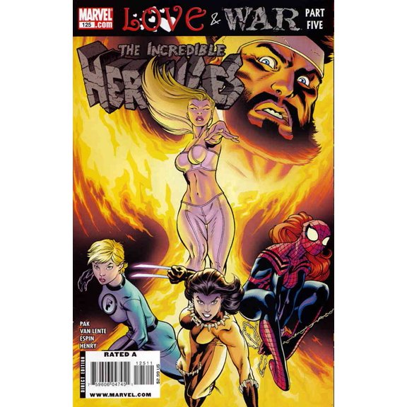 Incredible Hercules #125 VF ; Marvel Comic Book