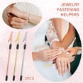 thumbnail image 4 of 3Pcs Bracelet Helper Tool Necklace Bracelet Jewelry Clasp Helper Clips for Bracelets Fastener Helpers Assistant Tool for Women, 4 of 7