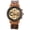 White-Black, variant on Luxury Retro Timepiece Quartz Movement, Elegant Watch for Men, Durable and Precise Timekeeping, Wooden Round Dial Mechanical Watch, Wooden Strap, Classic Vintage Style